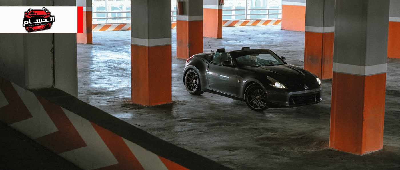 Client car photographed during the Hussam Service years